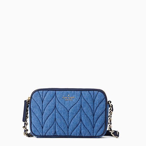 kate spade Handbags - NWT Kate Spade Quilted Denim Purse